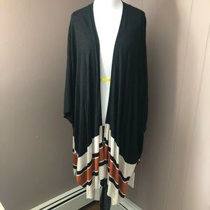Women’s H&M Black Knit Kimono